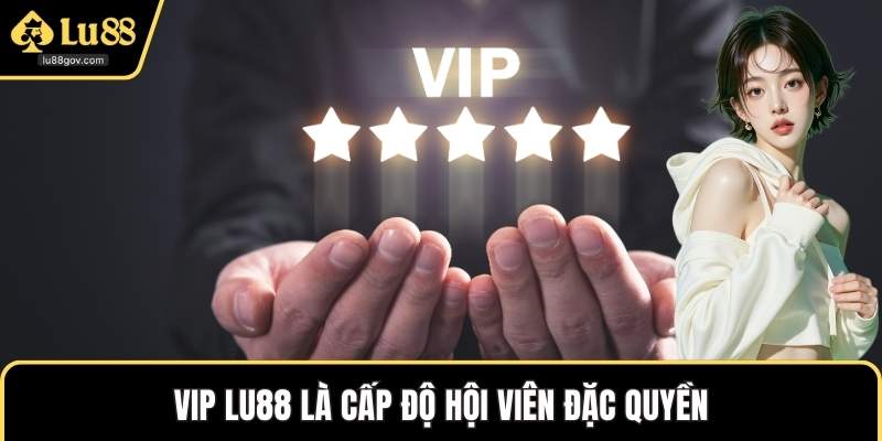 VIP LU88 là cấp độ hội viên đặc quyền